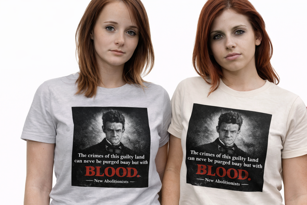 John Brown Guilty Land New Abolitionists T-Shirt